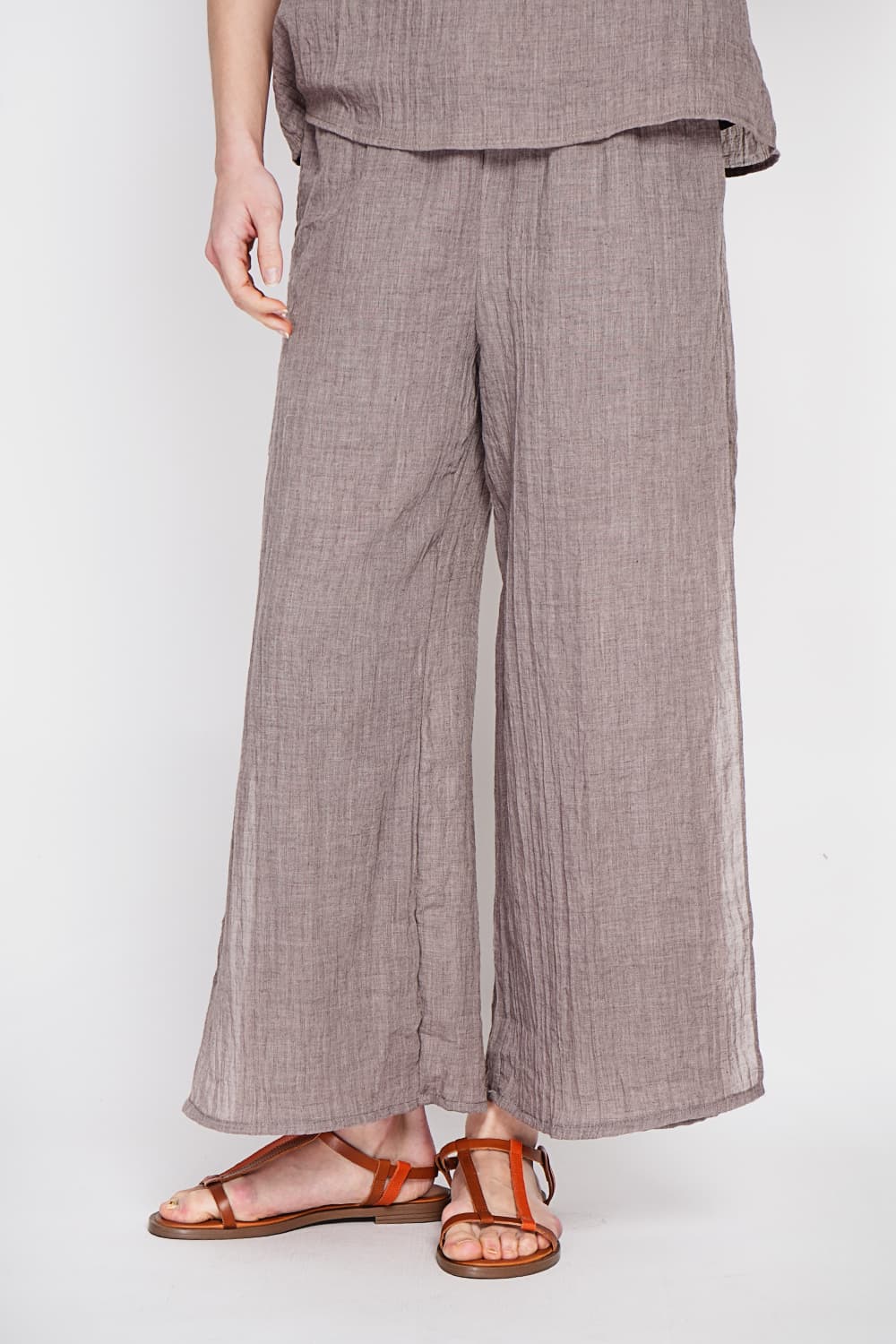 Pantalon taille haute style portefeuille 11