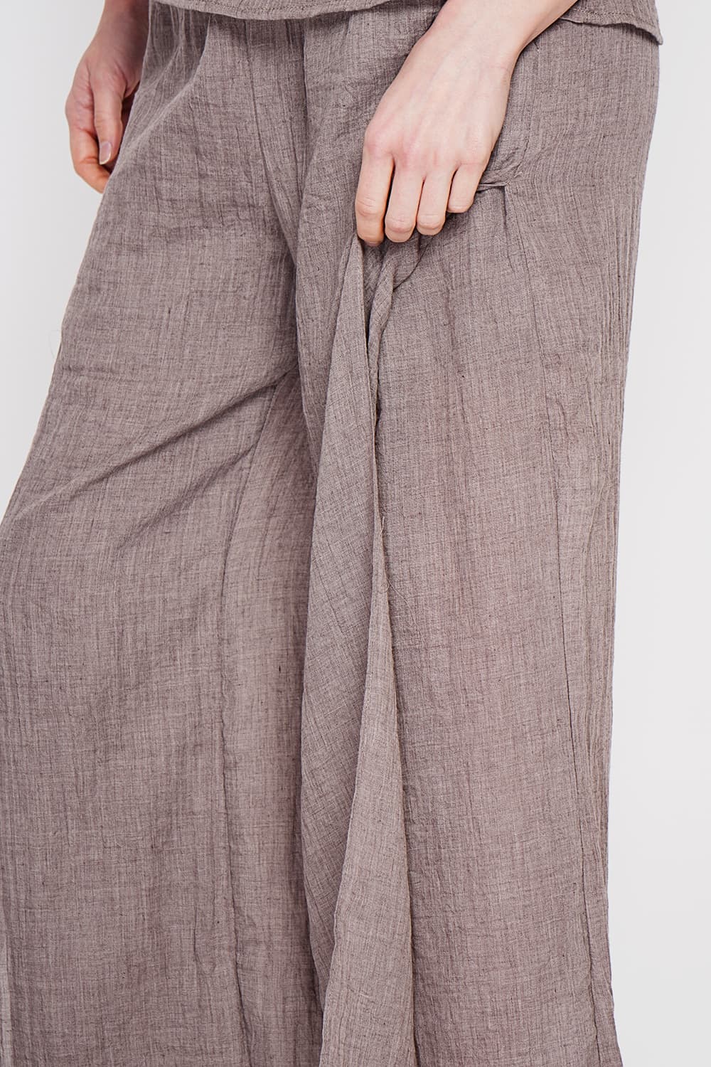 Pantalon taille haute style portefeuille 12