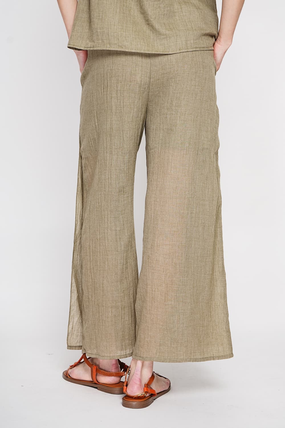 Pantalon taille haute style portefeuille 15