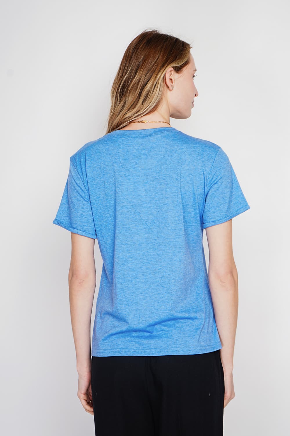 T-shirt col rond à manches courtes 4