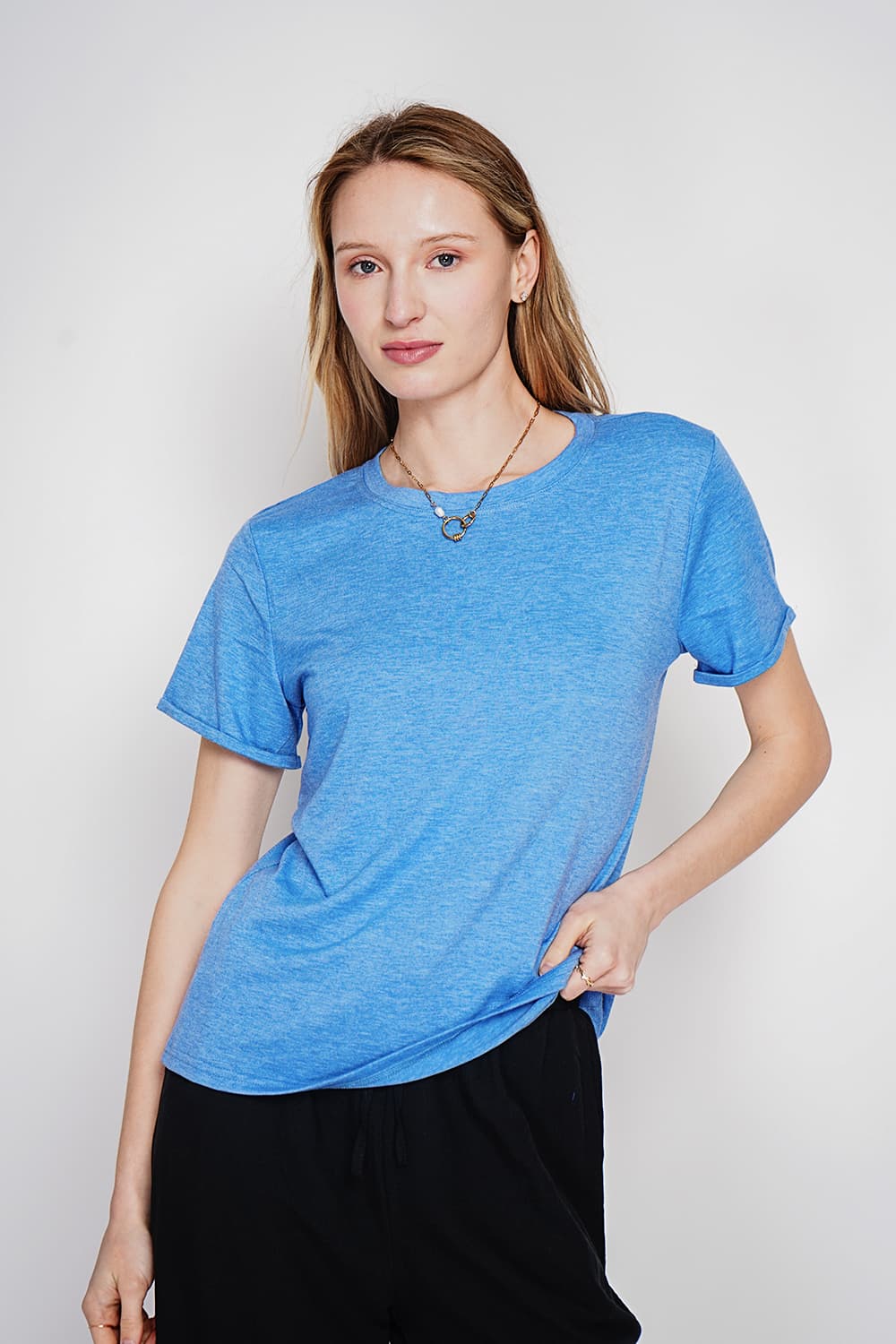 T-shirt col rond à manches courtes 25