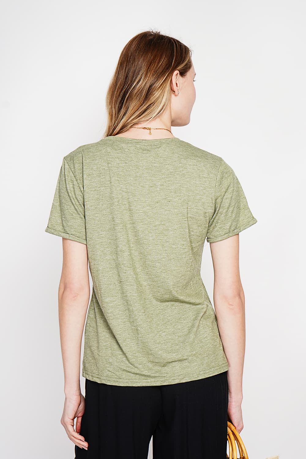T-shirt col rond à manches courtes 16