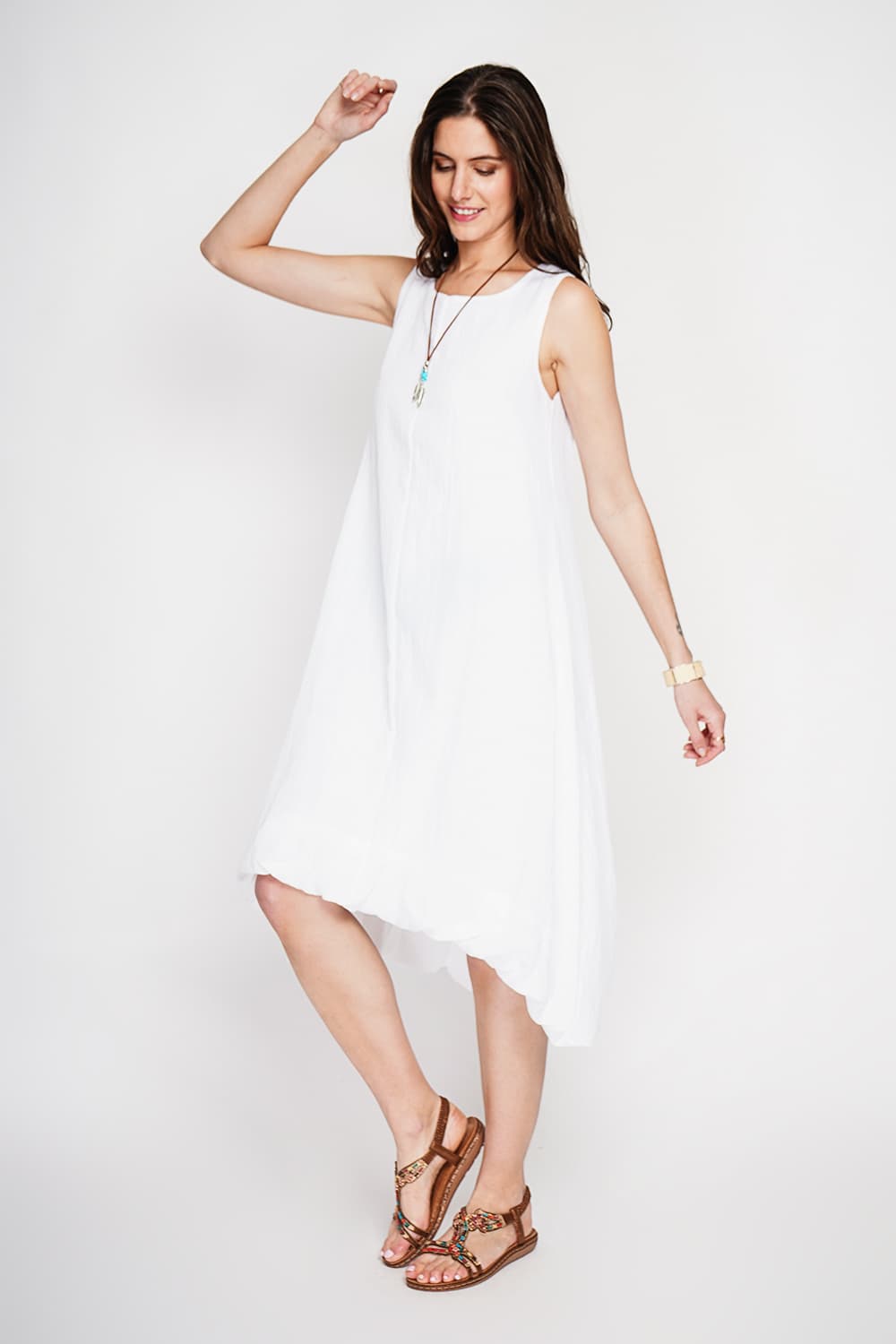 Robe longue doublé babydoll 5