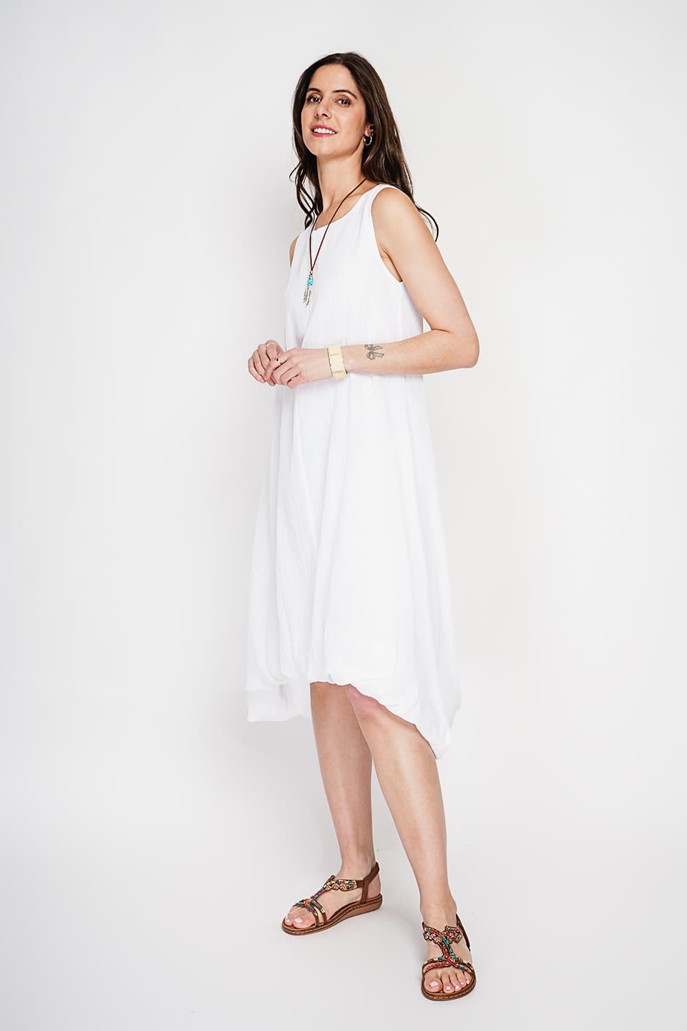 Robe longue doublé babydoll 8