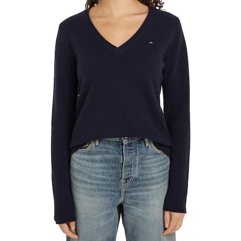 Pull Marine Femme Tommy Hilfiger Soft WW0WW43505 1