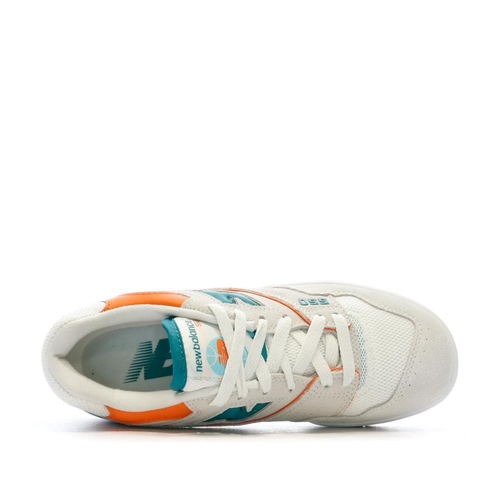 Baskets Beige/Orange Femme New Balance Bb550 4