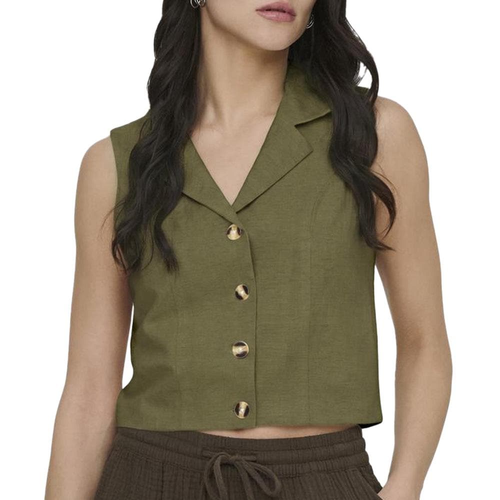 Veste de Tailleur Kaki Femme JDY Milan 1