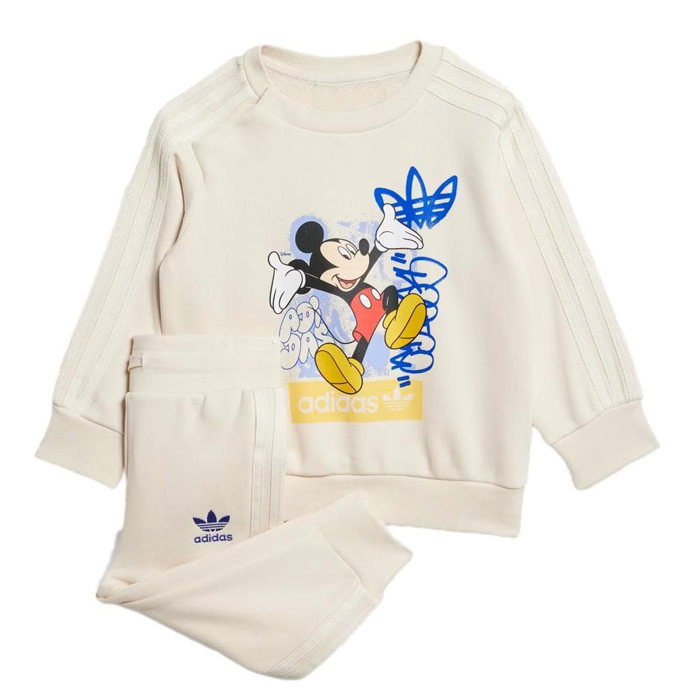 Survêtement Beige Garçon Adidas Crew Set 1