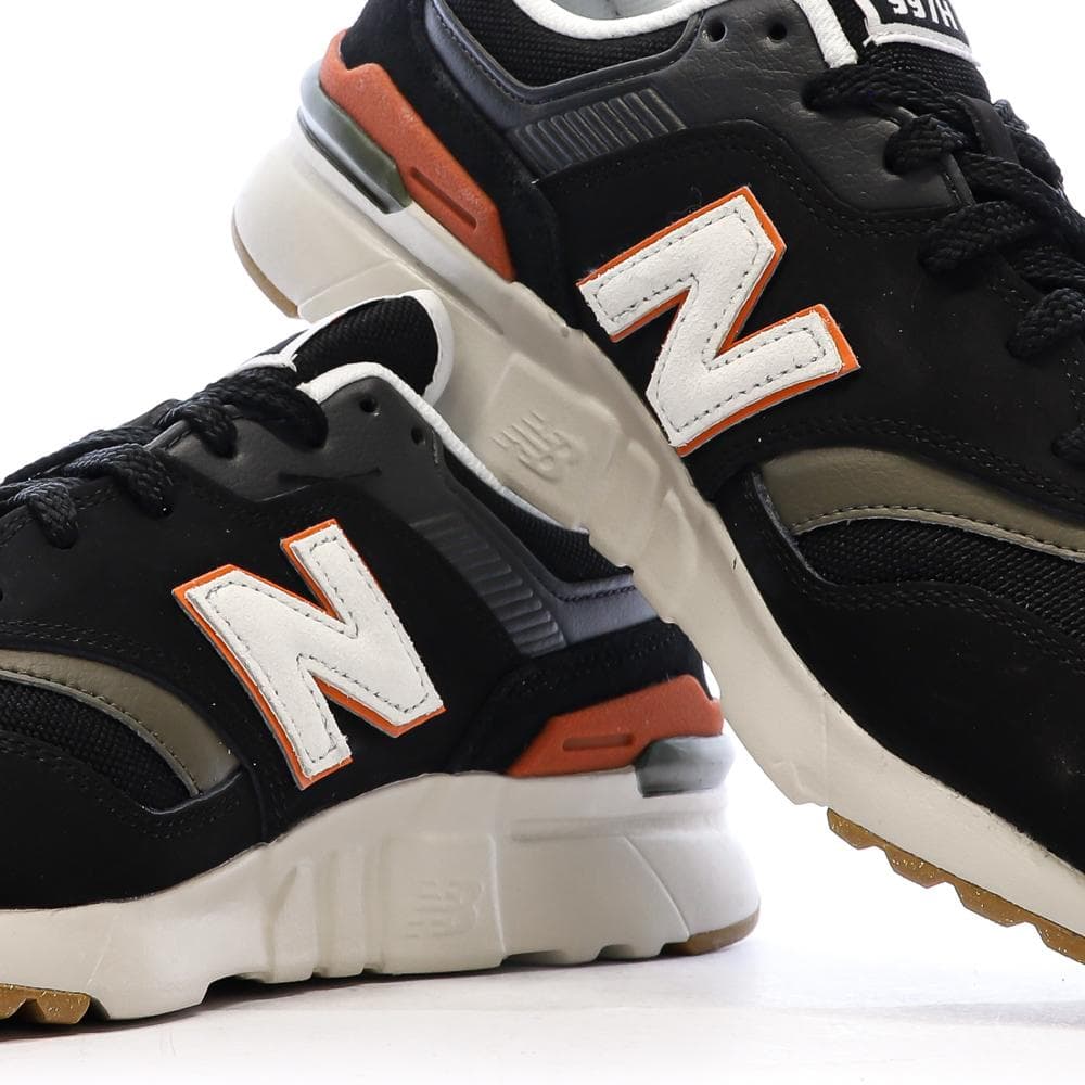 Baskets Noir/Orange Homme New Balance 997 7