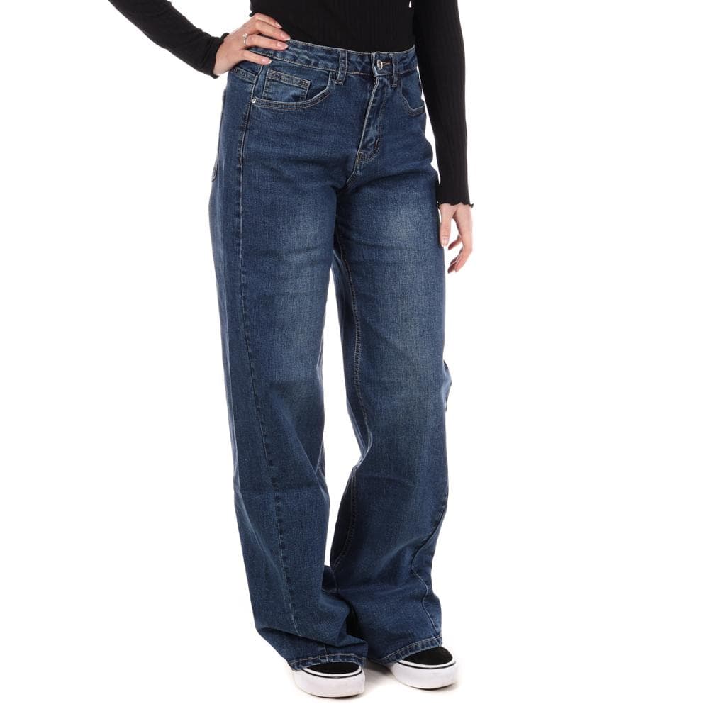 Jean Loose Bleu Femme Monday Premium 3265 1