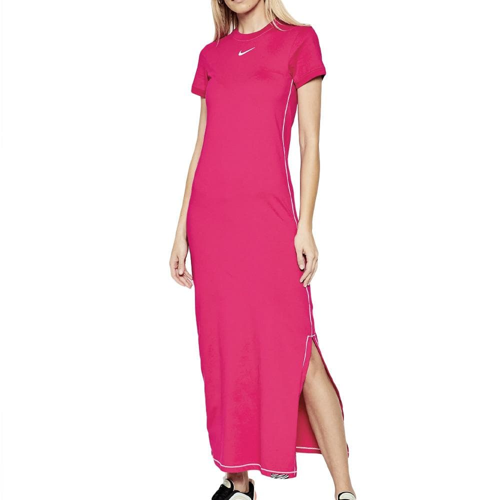 Robe Rose Femme Nike Icon Clash 1