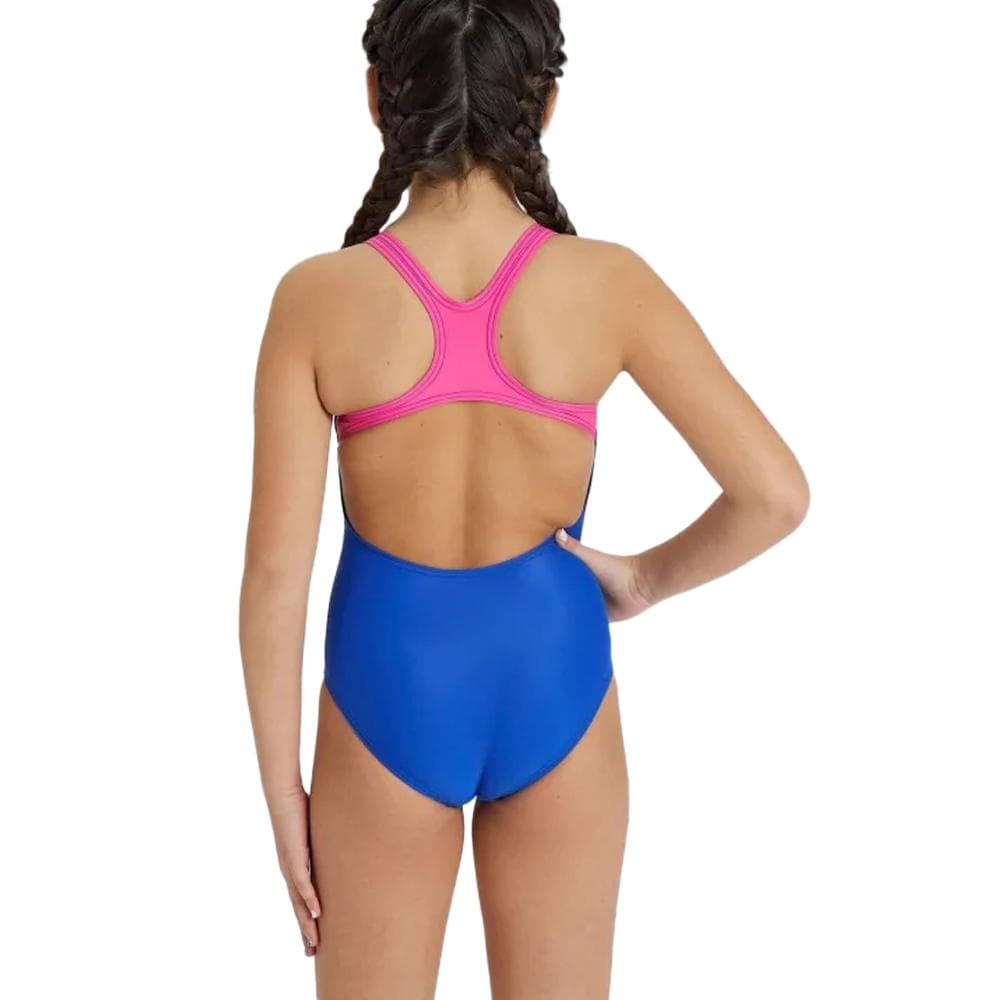 Maillot de bain 1 pièce Bleu/Vert Fille Arena Pro Placement 2