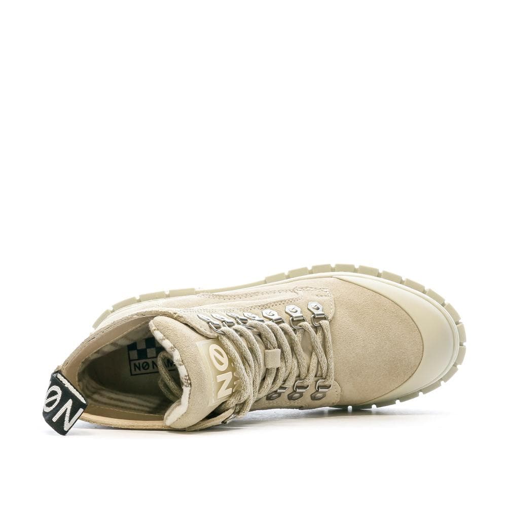 Boots Écru Femme No Name Kross Low 8
