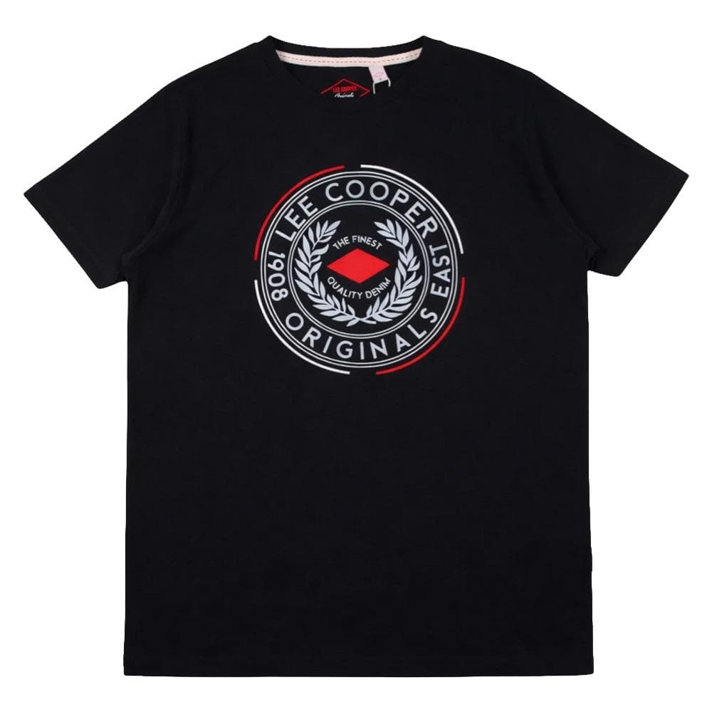 T-Shirt Noir Lee Cooper LCN822 2