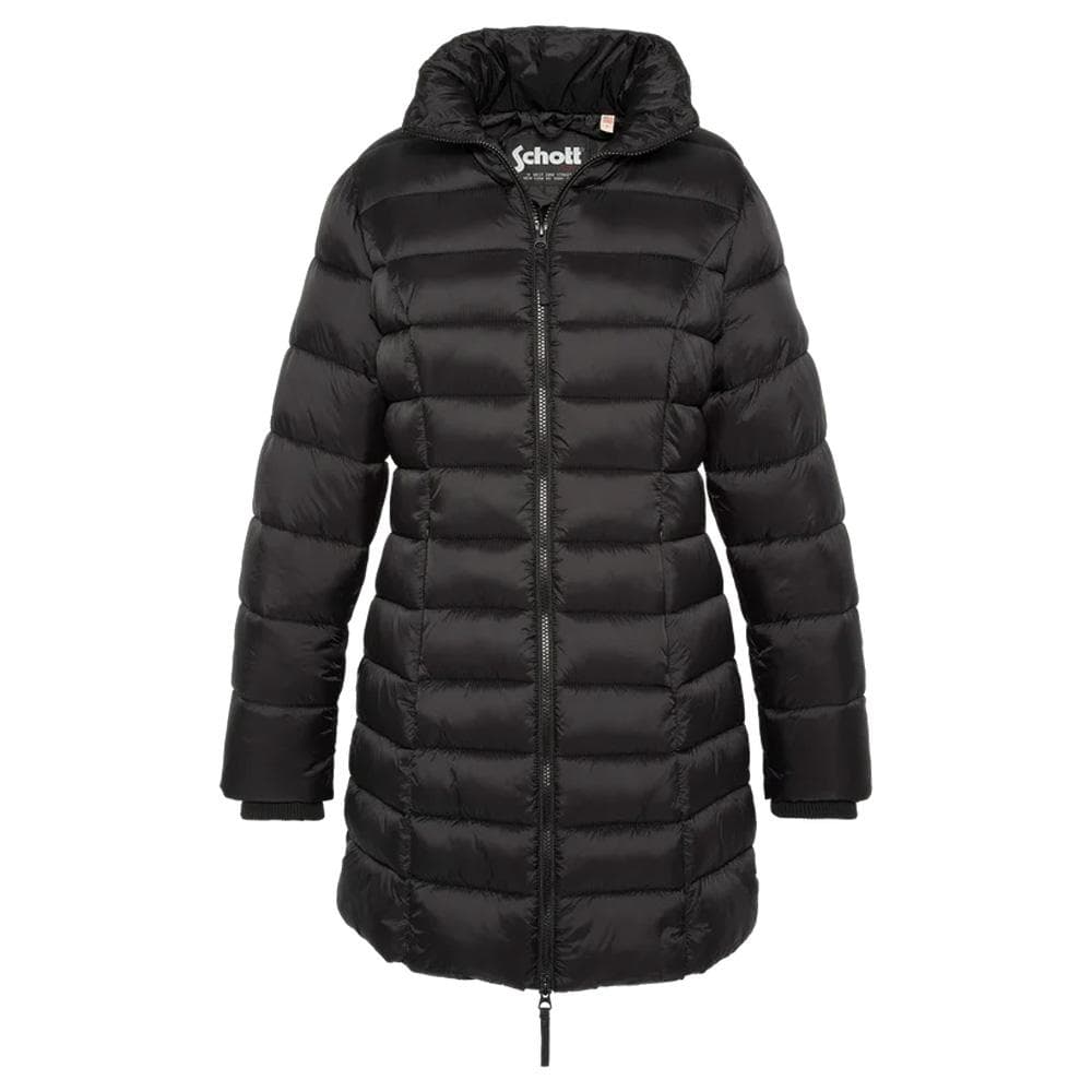 Doudoune Noire Femme Schott Lilly 3