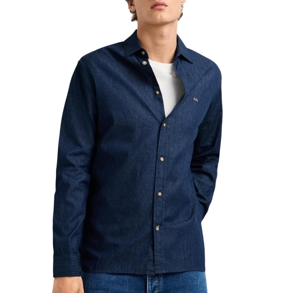Chemise Bleu Homme Pepe jeans Abel 1