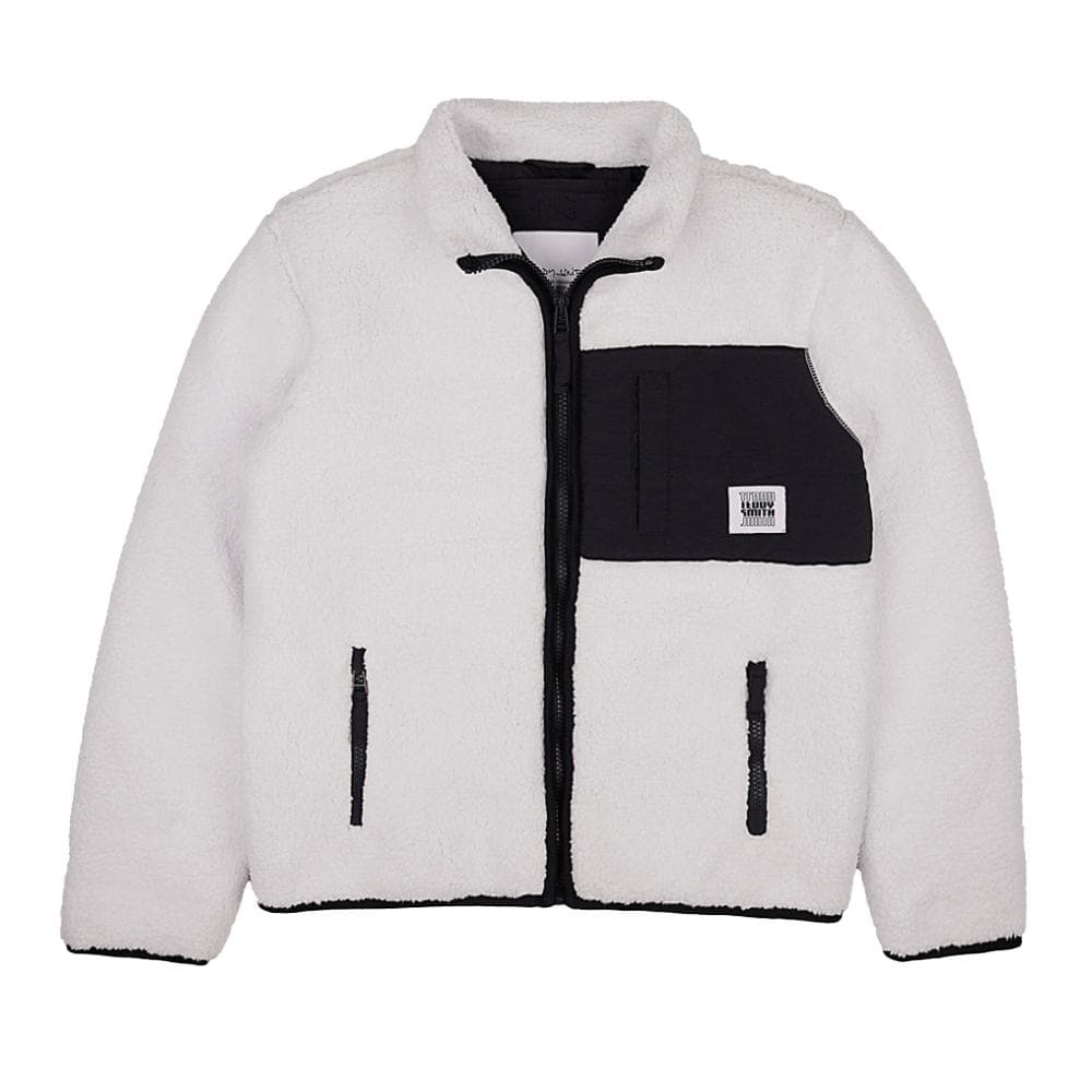 Blouson Blanc/Noir Garçon Teddy Smith 62007494D 1
