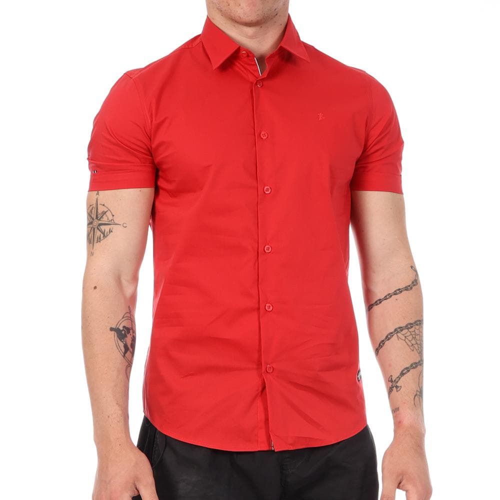 Chemise Rouge Homme Kaporal Kourama 1