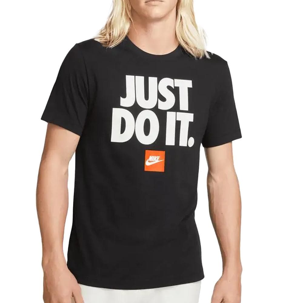 T-shirt Noir Homme Nike M Nsw Tee Fran Jdi Verbiage 1