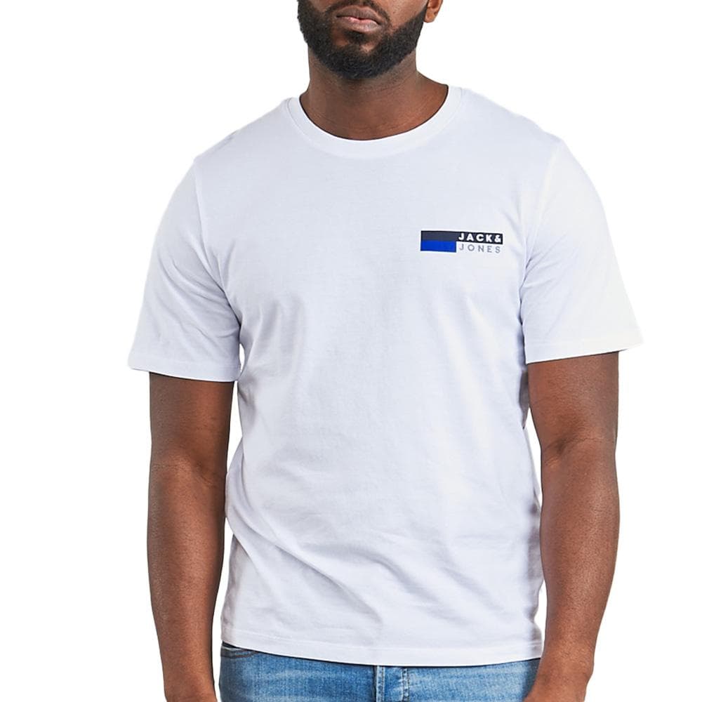 T-shirt Blanc Homme Jack & Jones Whcorp 1