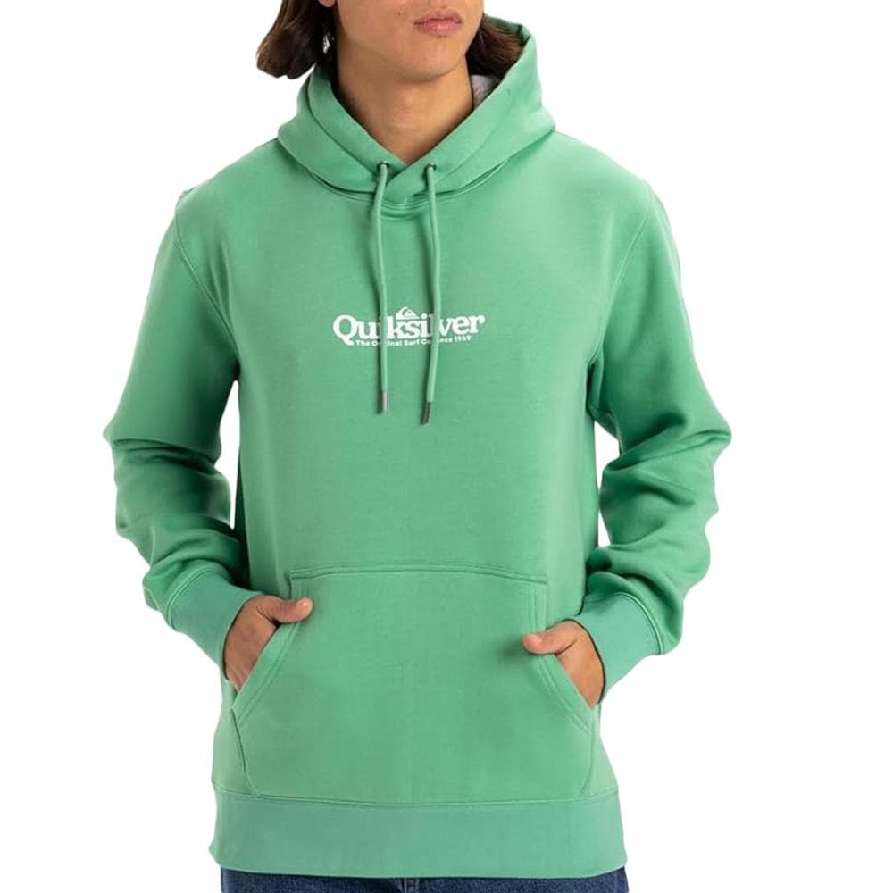 Sweat à Capuche Vert Homme Quiksilver Fineline 1