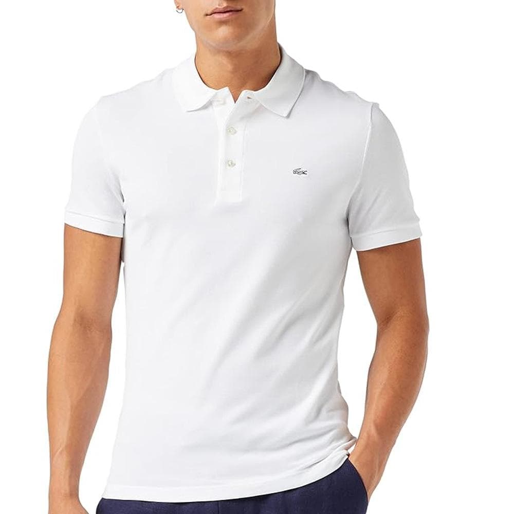Polo Blanc Homme Lacoste PH4014 1