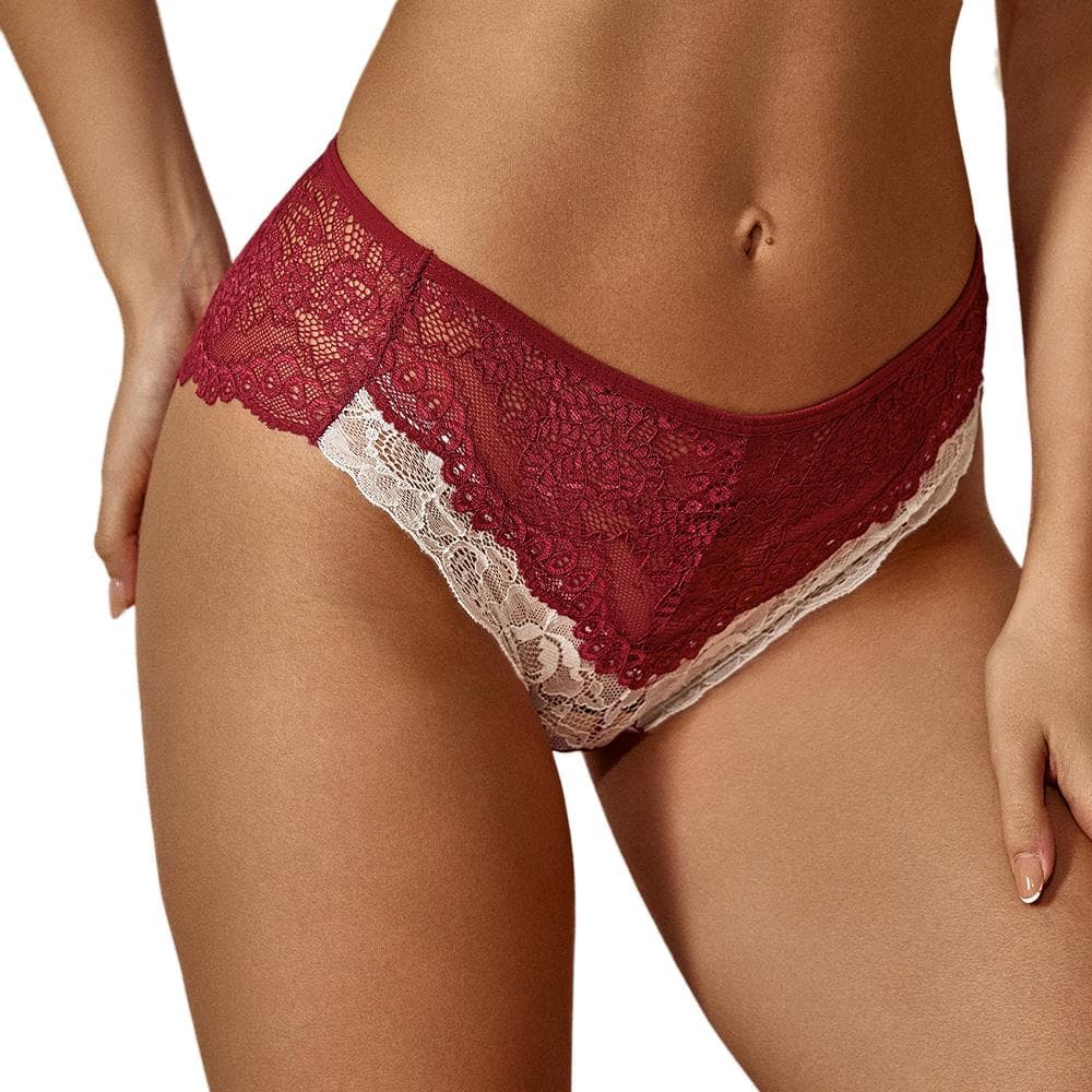 Tanga Rouge Femme Les Petites Bombes Lola 2