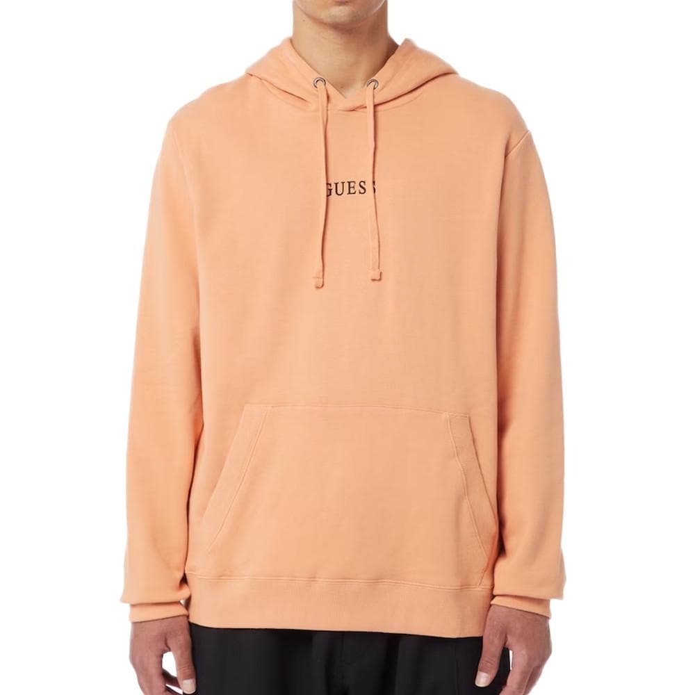Sweat à Capuche Orange clair Homme Guess Roy 1