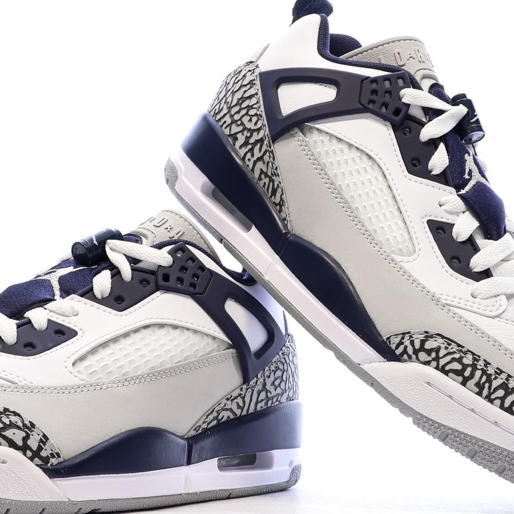 Baskets Blanc/Marine Homme Nike Jordan Spizike Low 7