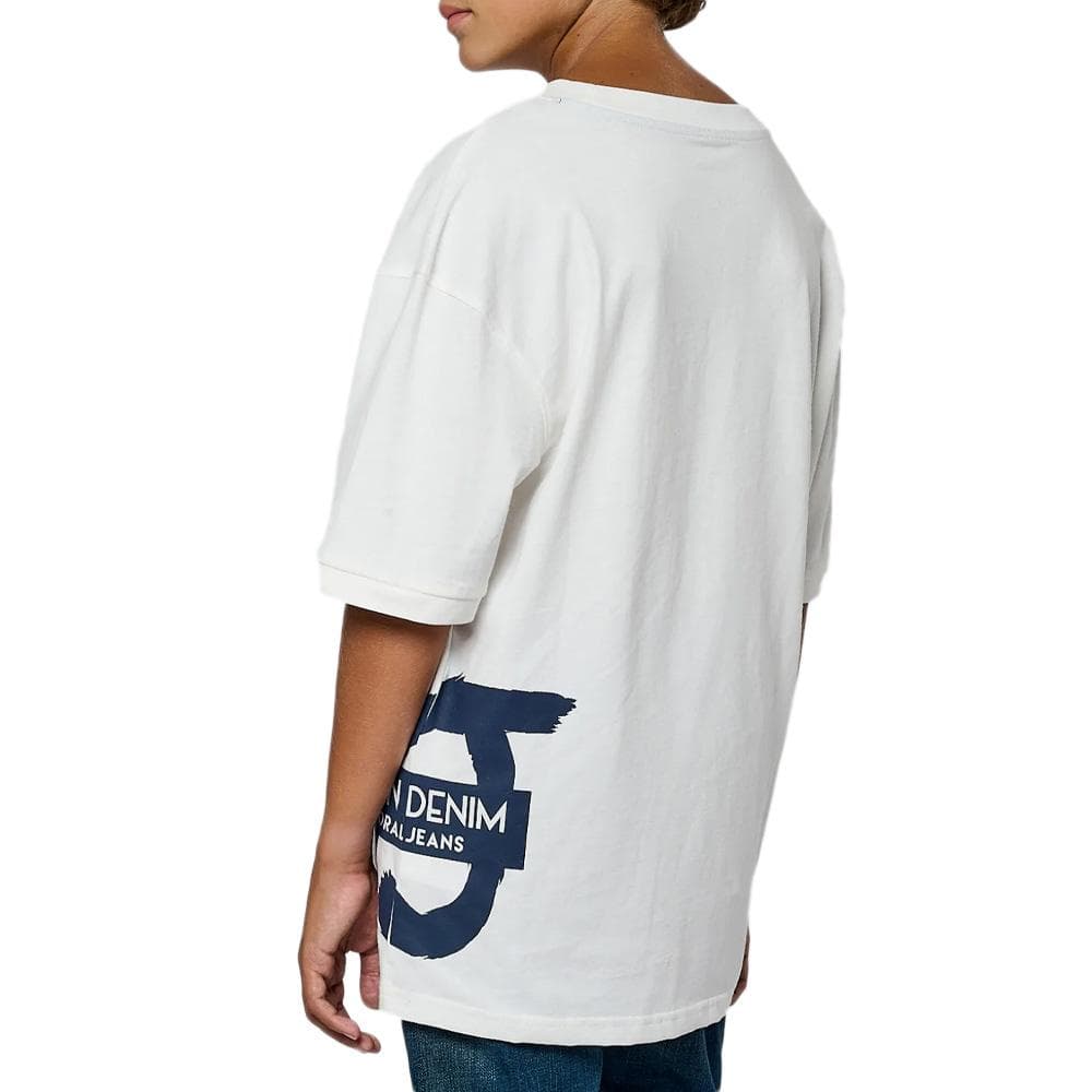 T-Shirt Blanc Garçon Kaporal MARCO 2