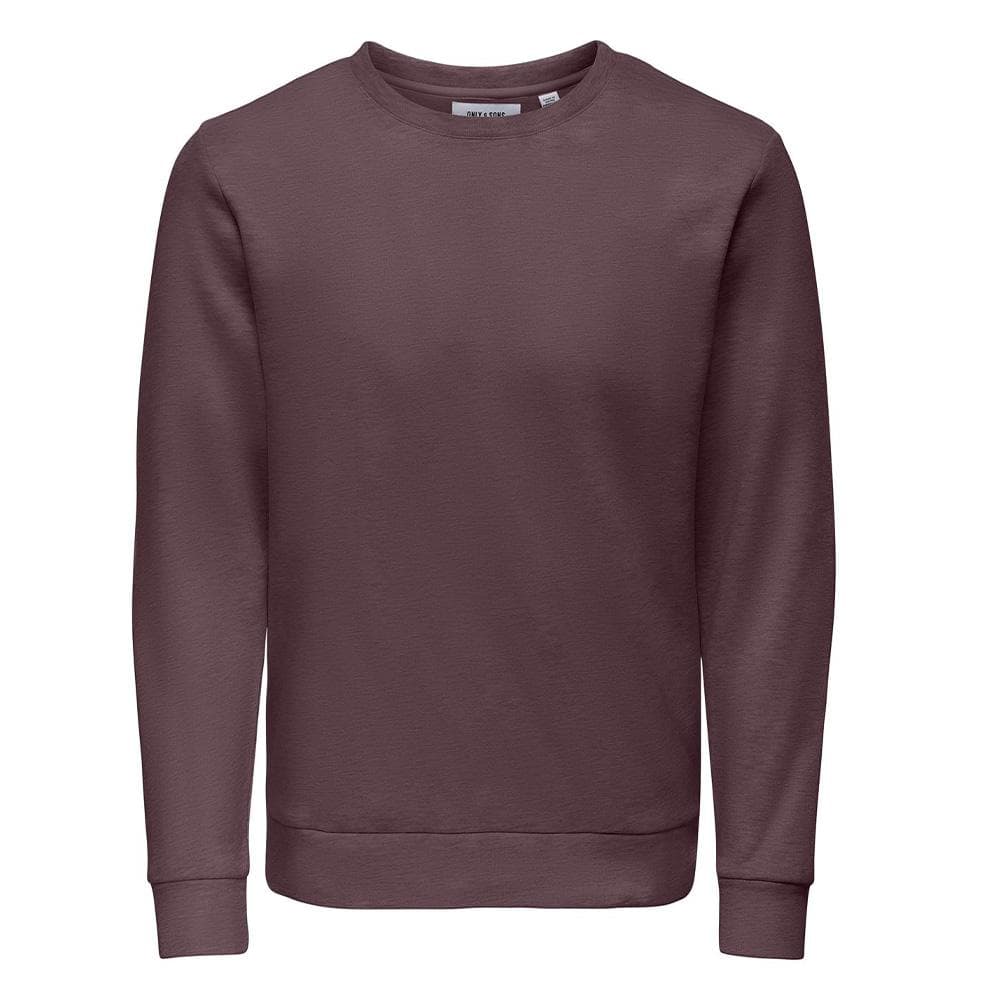 Sweat Bordeaux Homme Only & Sons Chase 1