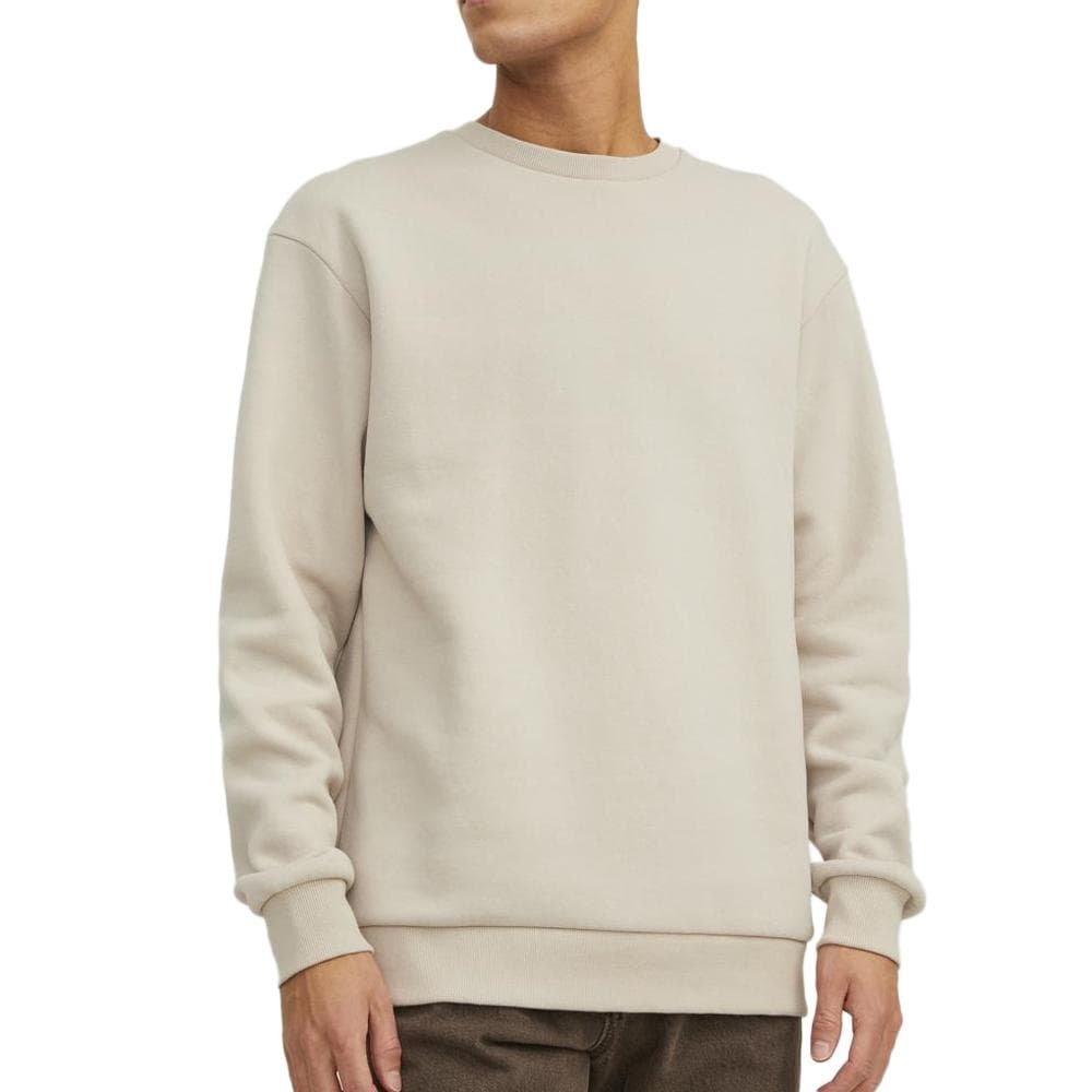 Sweat Uni Beige Homme Jack & Jones Bradley 1