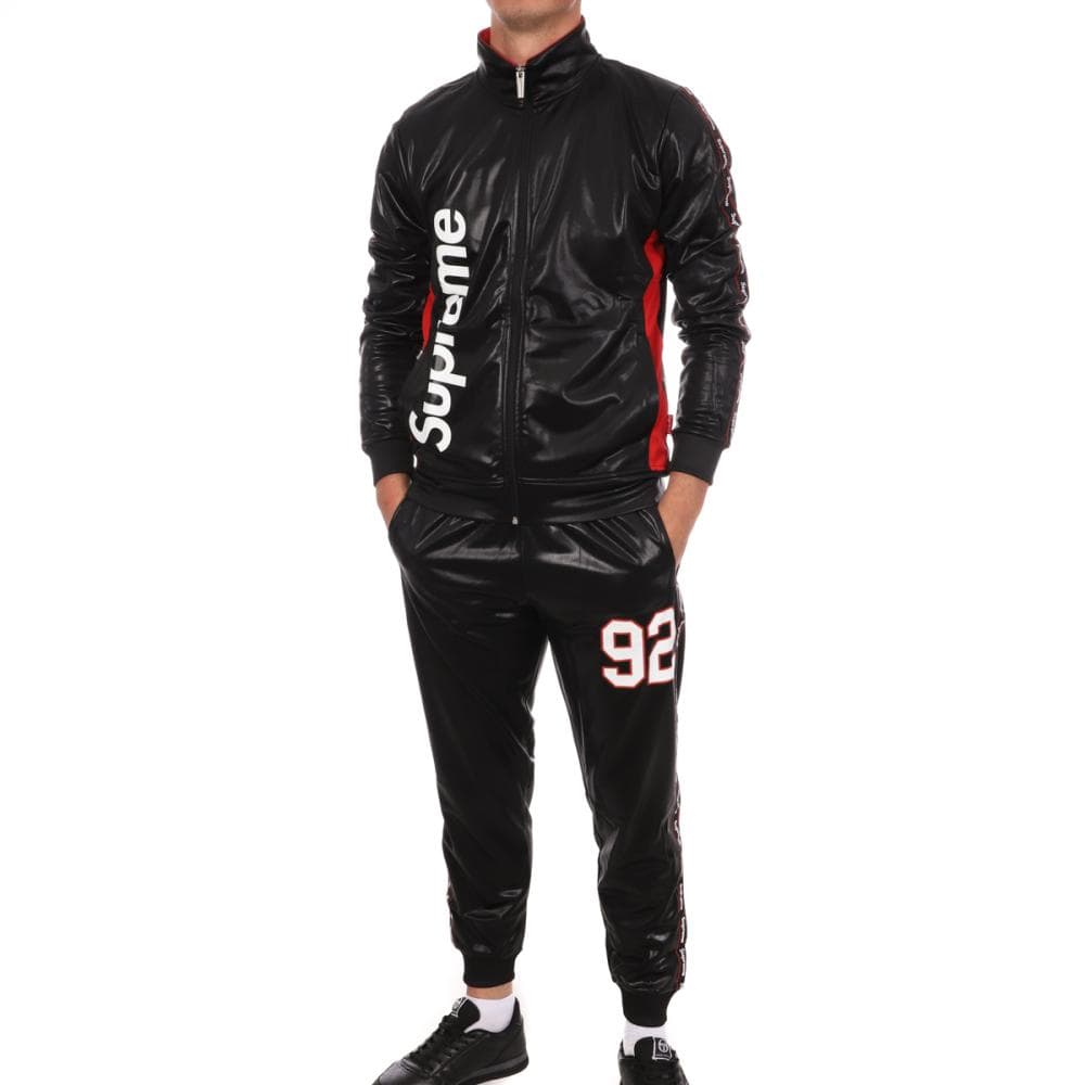 Survêtement Noir/Rouge Homme Supreme Grip Soul 1