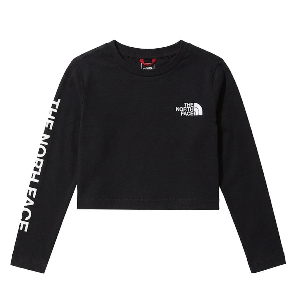 T-Shirt Manches Longues Noir Fille The North Face Croc 1