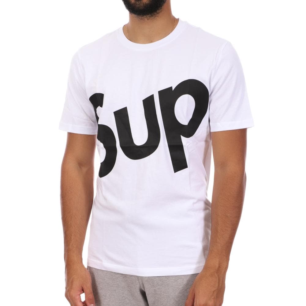 T-shirt Blanc Homme Supreme Grip Achy 1