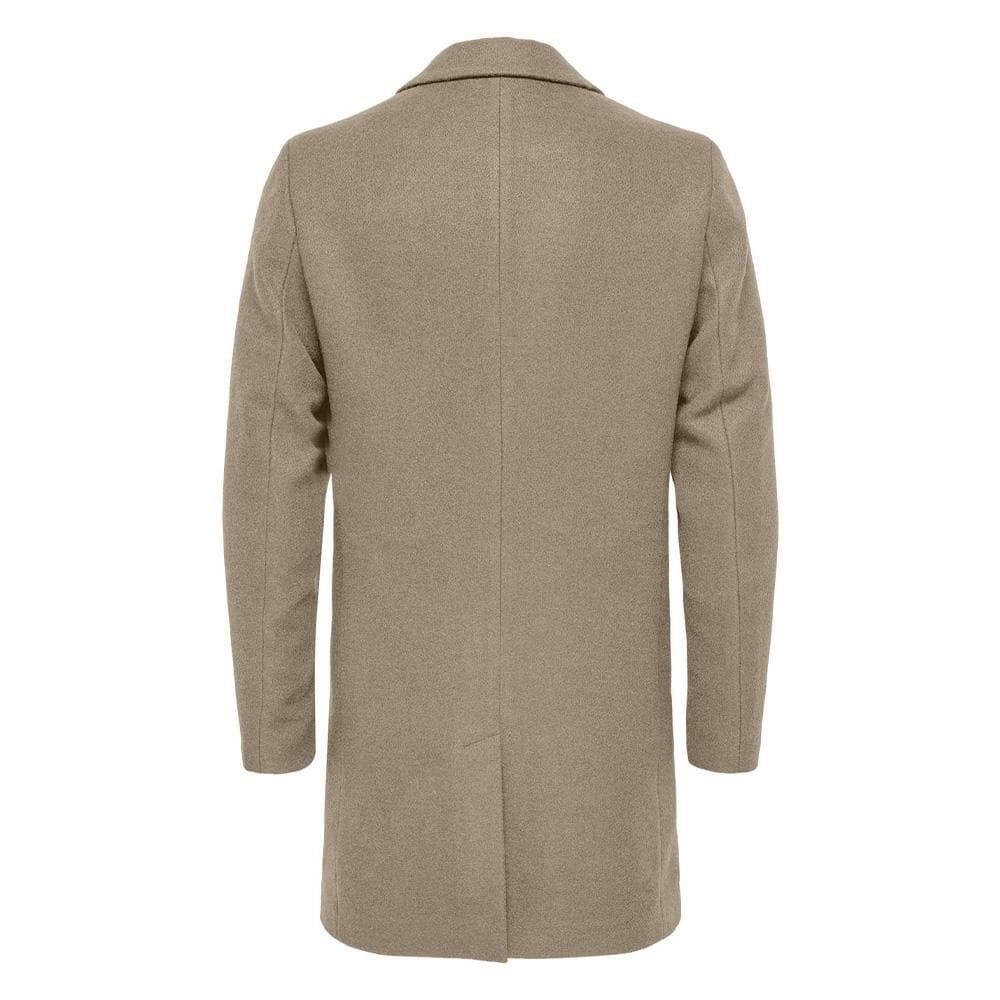 Manteau Beige Homme Only & Sons Maylon 2