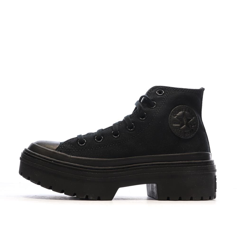Baskets Noires Femme Converse All Star Lugged 1