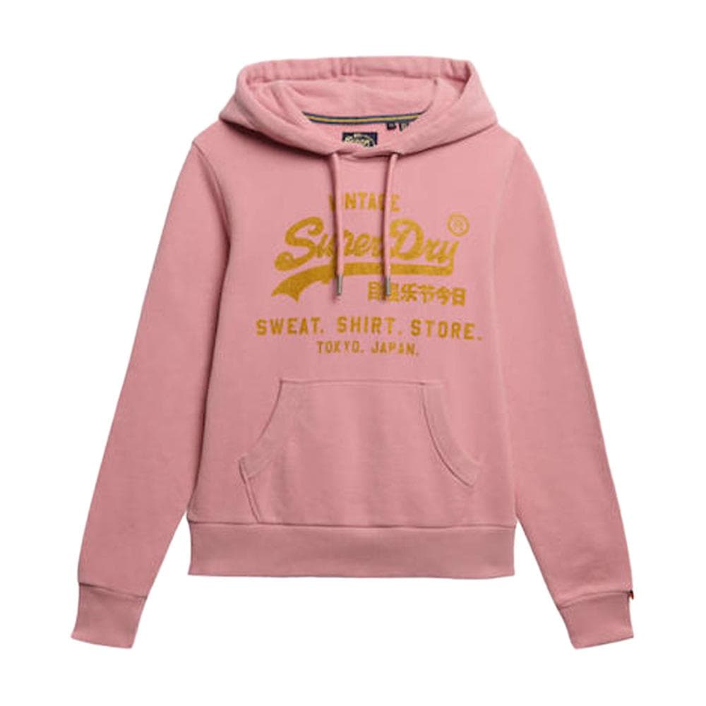Sweat Rose Femme Superdry Embellished Vl Relaxed 1
