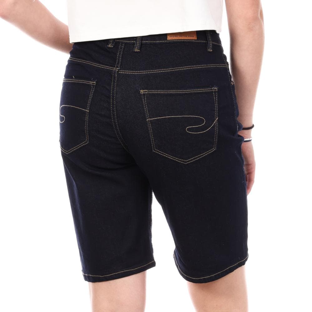 Short Bleu Brut Femme Lee Cooper Opara 2