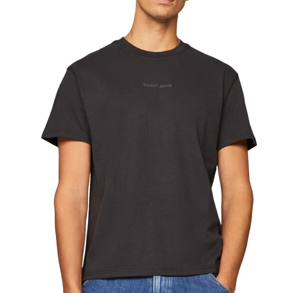 T-shirt Noir Homme Tommy Hilfiger Classic 1
