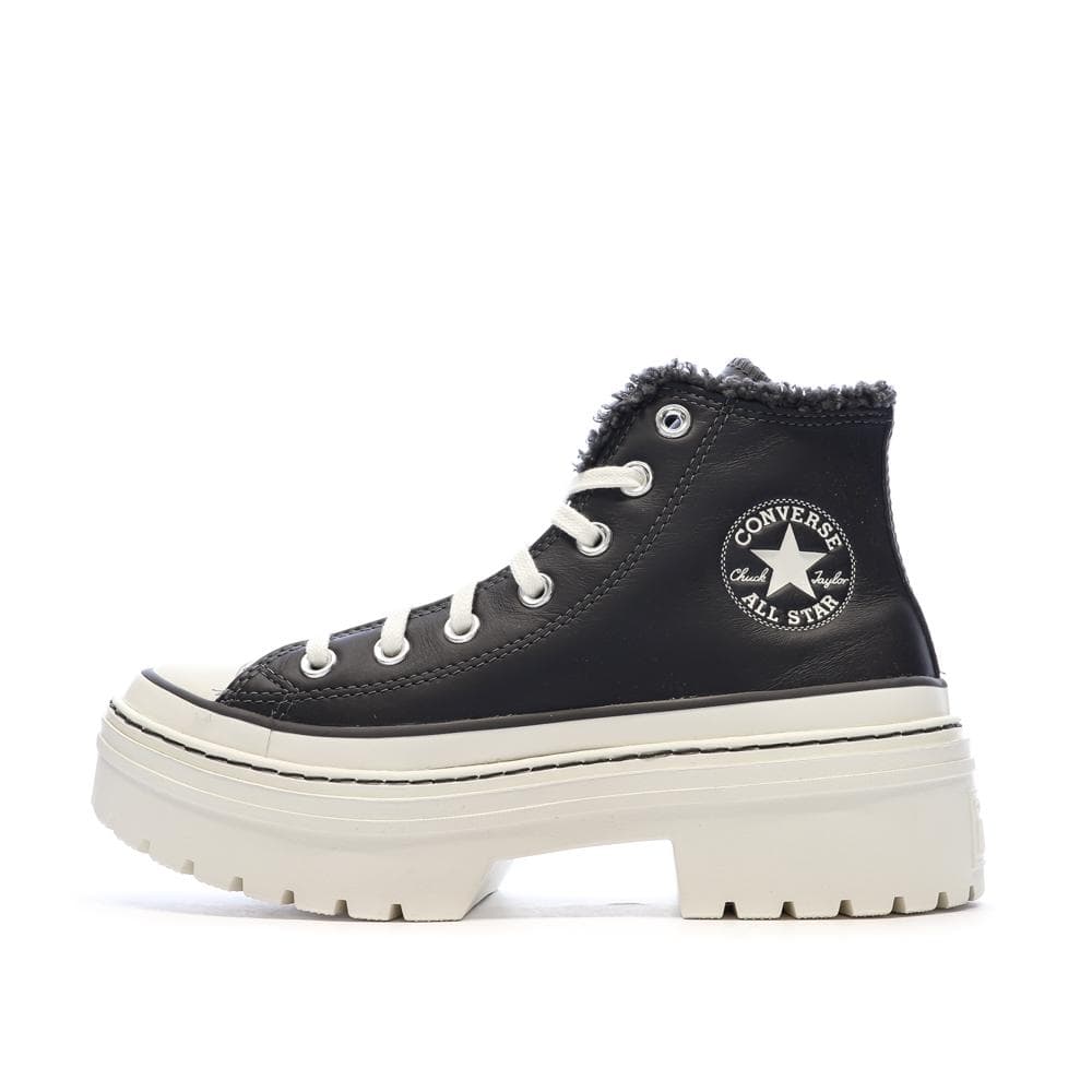 Baskets Noires Femme Converse Chuck Taylor All Star Lugged 1