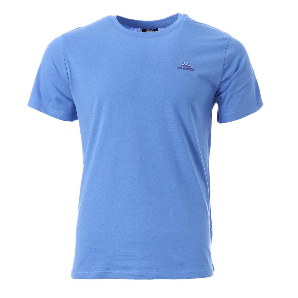 T-shirt Bleu Homme No Publik Brand 1