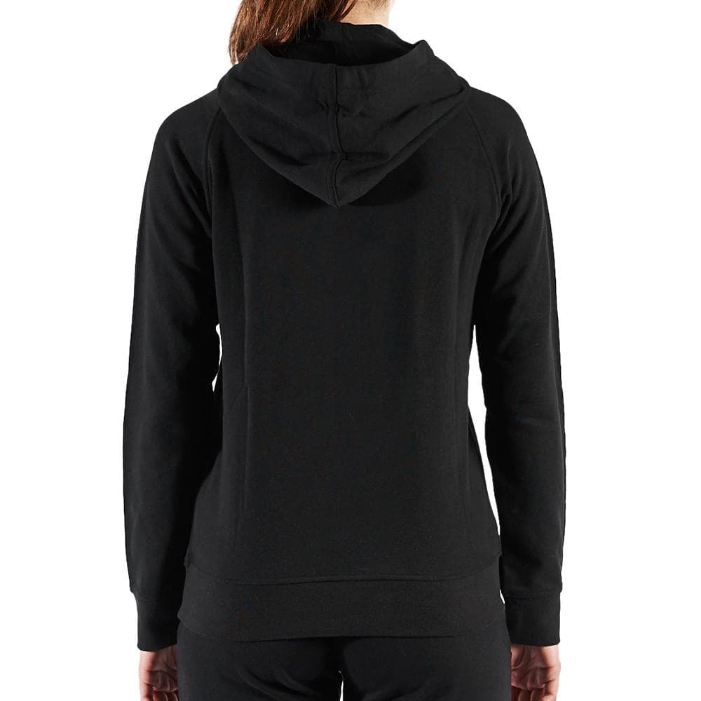 Sweat à Capuche Noir Femme Kappa Belle Slim 2