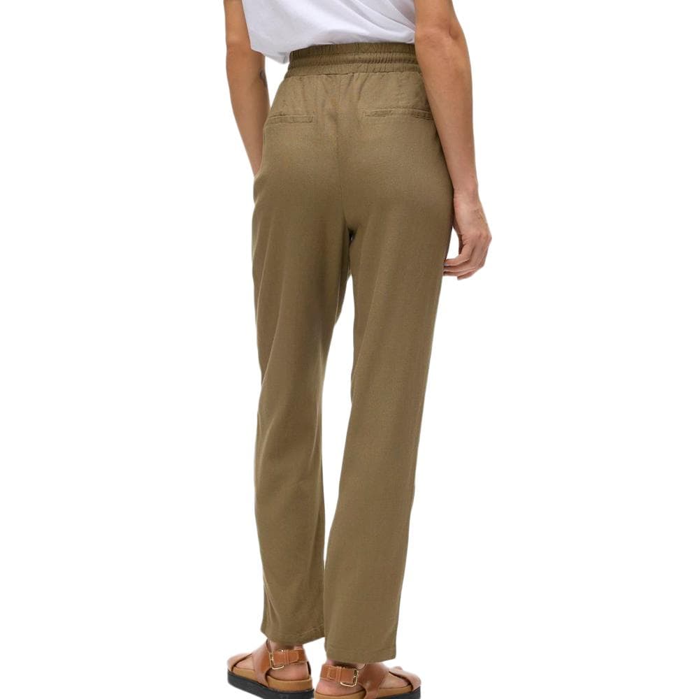 Pantalon Fluide Kaki Femme Vero Moda Jesmilo 2