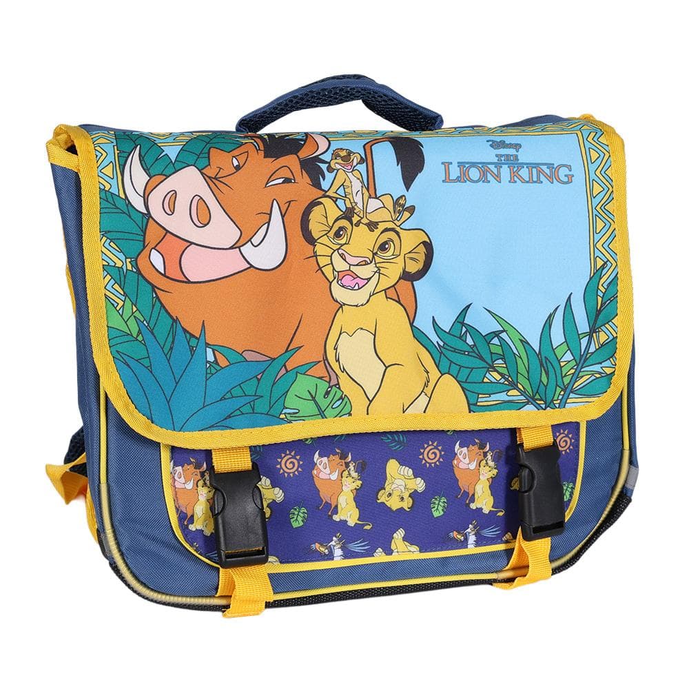 Cartable Bleu/Jaune Garçon/Fille Le roi lion 1