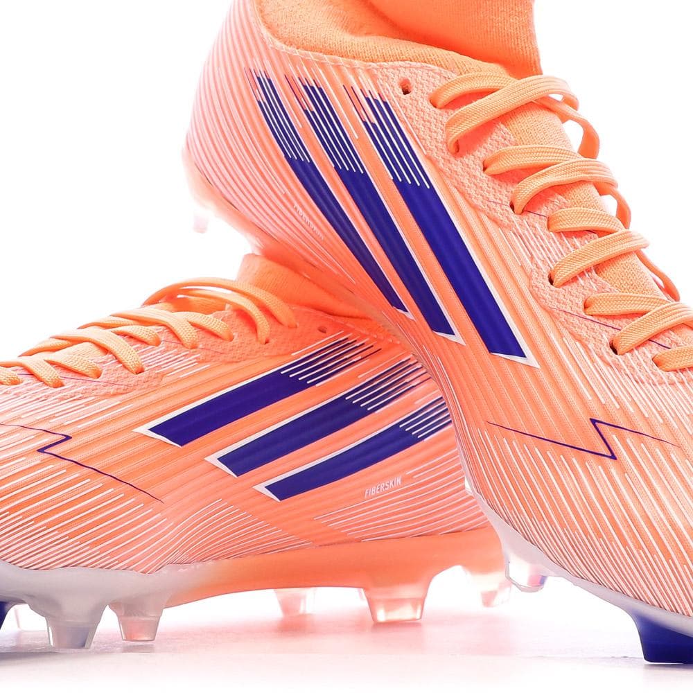 Chaussures de Foot Orange Adidas F50 League Mid FG/MG 7