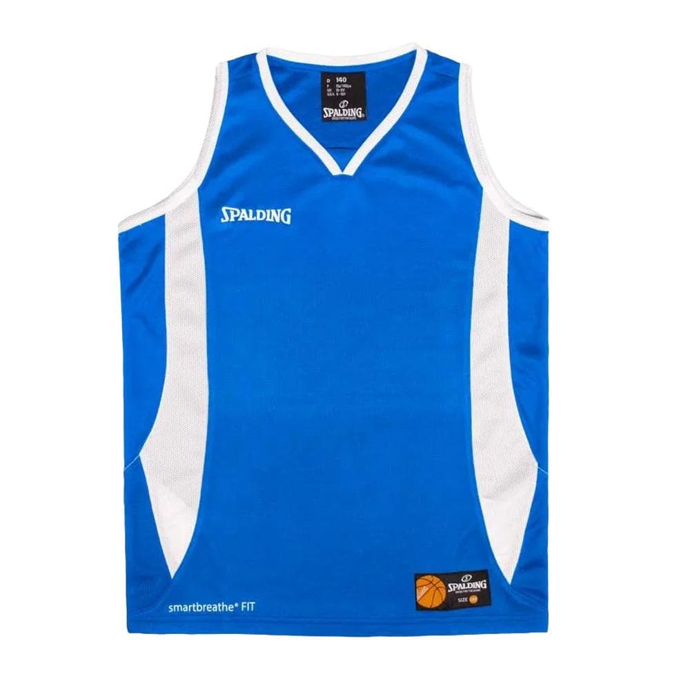 Débardeur Bleu/Blanc Homme Spalding Tank 1