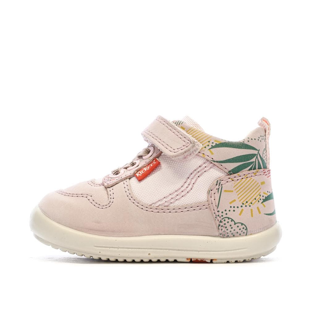 Baskets Hautes Rose Fille Kickers Bottillon 1