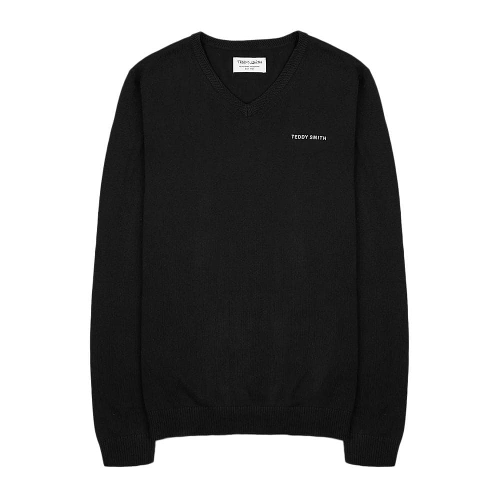 Pull Noir Homme Teddy Smith Pulser 3 1
