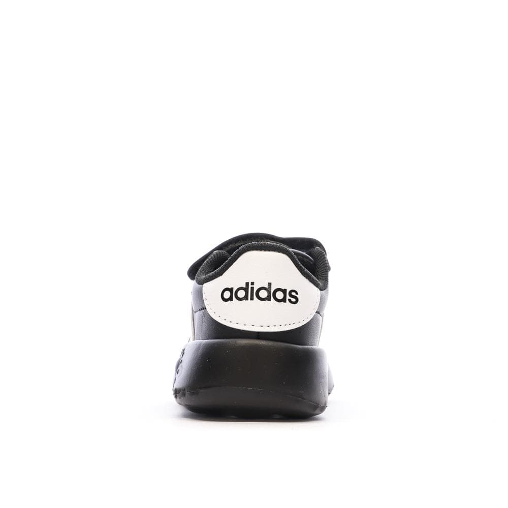 Baskets Noir/Blanche Enfant Adidas Advantage Cf I 3